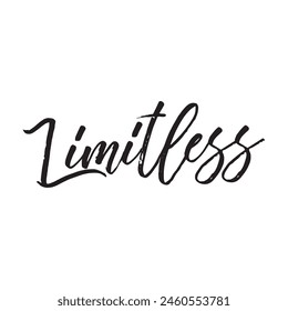 limitless text on white background.