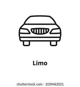 Limo Line Icon