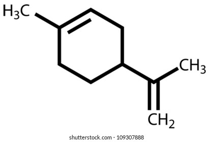 Limonene, the compound with strong smell of oranges