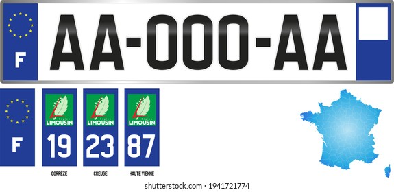 714 France Number Plate Images, Stock Photos & Vectors | Shutterstock