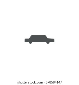 limousine icon. sign design