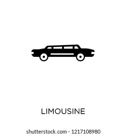 Limousine icon. Limousine symbol design from Transportation collection.