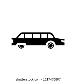 Limousine icon. Trendy Limousine logo concept on white background from Transportation collection. Suitable for use on web apps, mobile apps and print media.