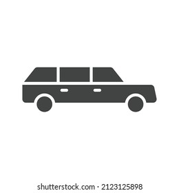 Limousine icon vector image. Can also be used for Physical Fitness. Suitable for mobile apps, web apps and print media.