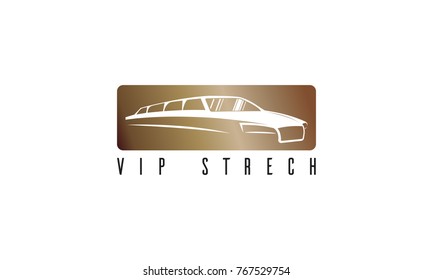 Limousine Luxurious Logo Template 