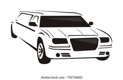 Limousine vector