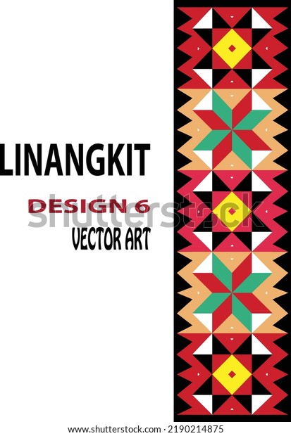Vektor Stok Linangkit Product Traditional Weaving Technique By (Tanpa ...