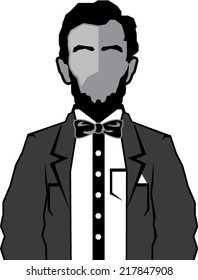 Lincoln cartoon vector