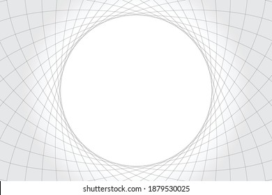 Line 3D Abstract White Background 