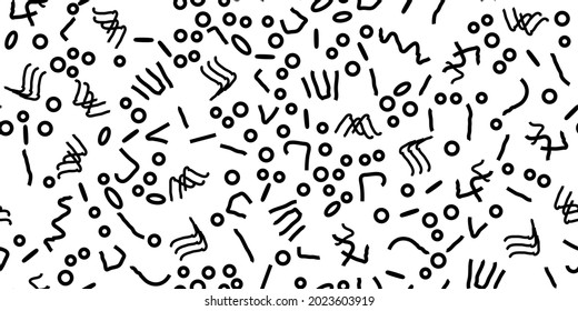 Línea 90 Textura mínima. Pop Graphic Concept. Ornamento Simple Más. Doodle Resumen del Bebé. Ángulo de fondo de escritorio decorativo redondo. Impresión geométrica de papel. Círculo sin saltos de línea. Colección de geometría de conjuntos modernos