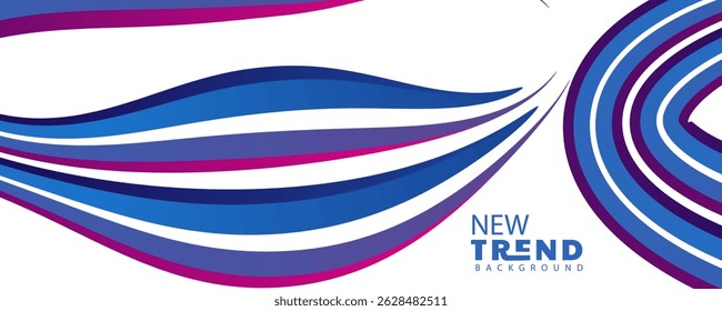 line abstract background, Colorful abstract rerto background featuring vibranti lines in warm and cool tones, wave line