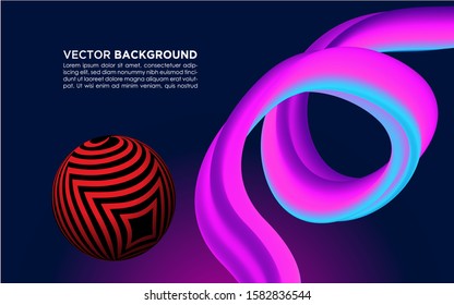 line abstract background, liquid color background, vector background