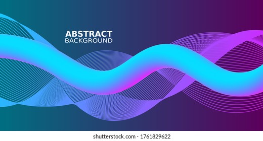 line abstract background  liquid color background  vector background