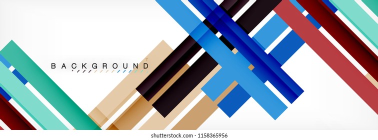 Line abstract background, vector modern template. Vector illustration
