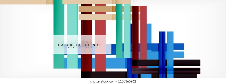 Line abstract background, vector modern template. Vector illustration