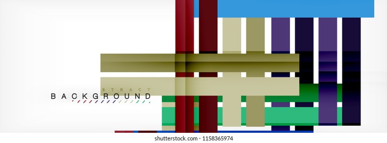 Line abstract background, vector modern template. Vector illustration