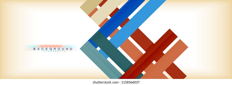 Line abstract background, vector modern template. Vector illustration