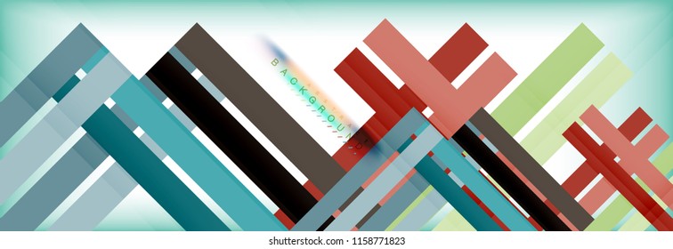 Line abstract background, vector modern template. Vector illustration