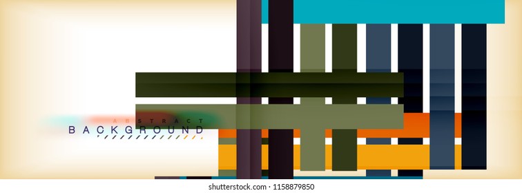 Line abstract background, vector modern template. Vector illustration