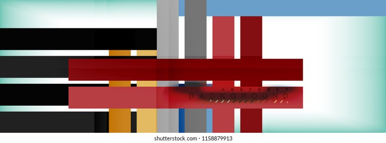 Line abstract background, vector modern template. Vector illustration