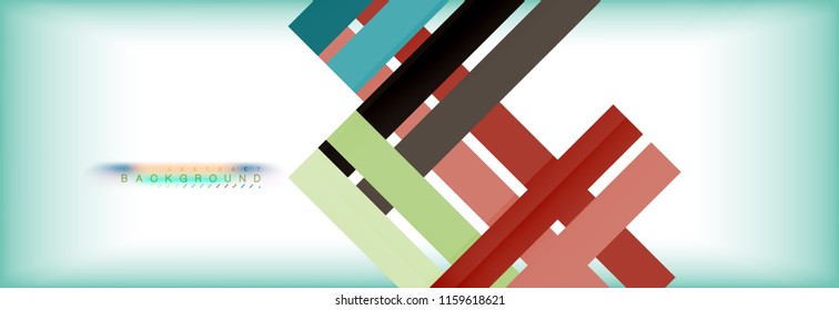 Line abstract background, vector modern template. Vector illustration
