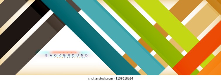 Line abstract background, vector modern template. Vector illustration