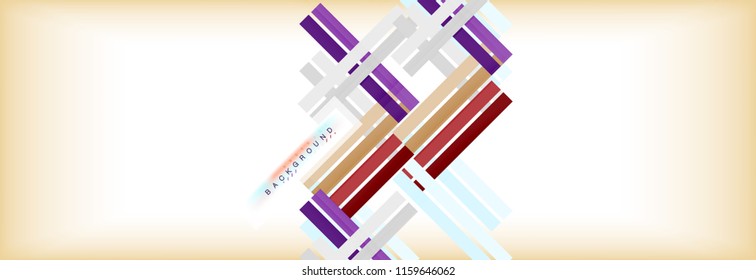 Line abstract background, vector modern template. Vector illustration