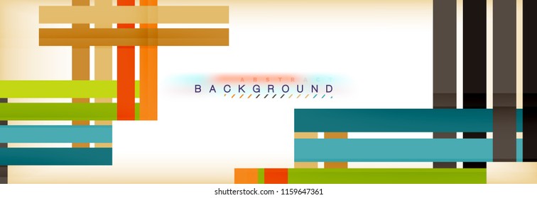 Fondo abstracto de línea, plantilla moderna vectorial. Ilustración del vector