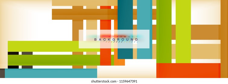 Line abstract background, vector modern template. Vector illustration