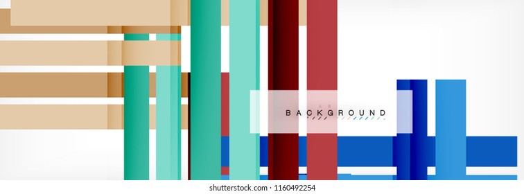 Abstrakter Hintergrund, Vektormoderne Vorlage. Vektorgrafik