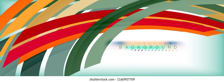 Line abstract background, vector modern template. Vector illustration