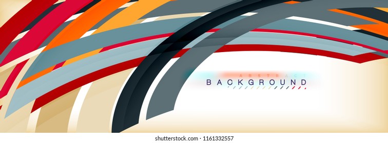 Line abstract background, vector modern template. Vector illustration