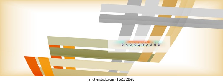 Line abstract background, vector modern template. Vector illustration