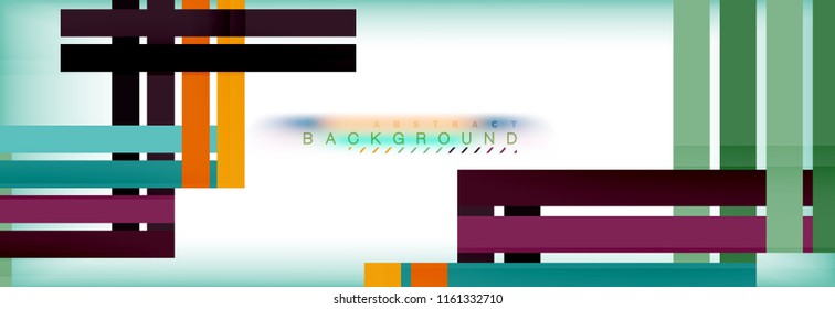 Fundo abstrato da linha, modelo moderno vetorial. Ilustração vetorial