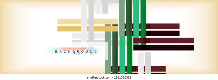 Line abstract background, vector modern template. Vector illustration