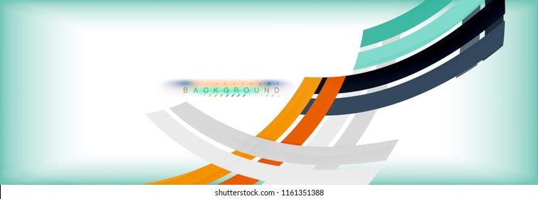 Fondo abstracto de línea, plantilla moderna vectorial. Ilustración del vector