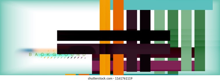 Line abstract background, vector modern template. Vector illustration