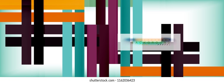 Line abstract background, vector modern template. Vector illustration