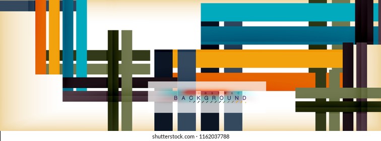 Line abstract background, vector modern template. Vector illustration