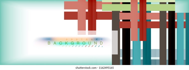 Line abstract background, vector modern template. Vector illustration