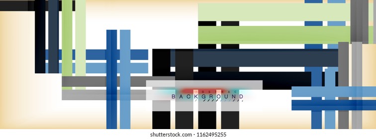 Line abstract background, vector modern template. Vector illustration