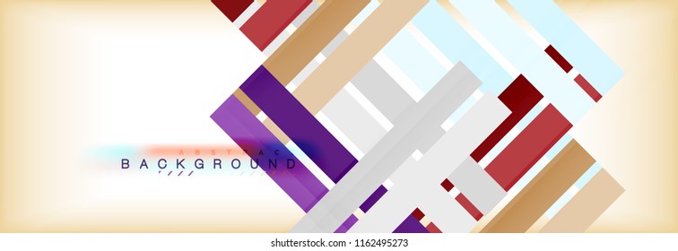 Fondo abstracto de línea, plantilla moderna vectorial. Ilustración del vector