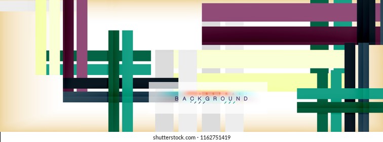 Line abstract background, vector modern template. Vector illustration