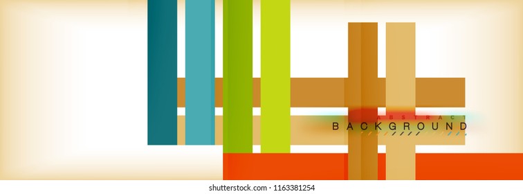 Line abstract background, vector modern template. Vector illustration