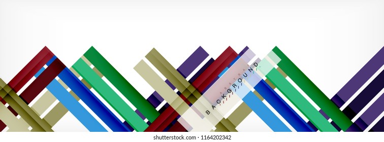 Fondo abstracto de línea, plantilla moderna vectorial. Ilustración del vector
