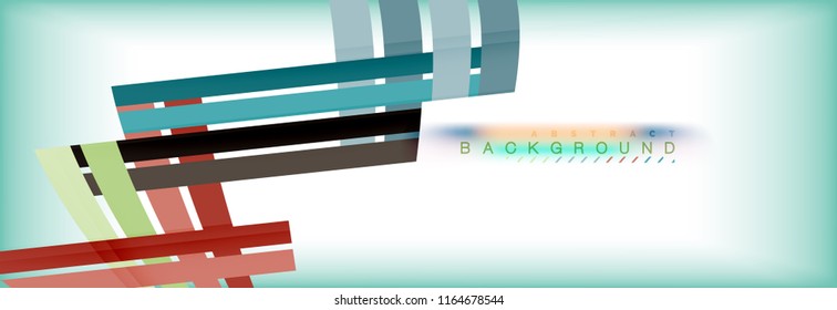 Abstrakter Hintergrund, Vektormoderne Vorlage. Vektorgrafik