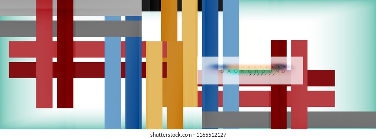 Line abstract background, vector modern template. Vector illustration