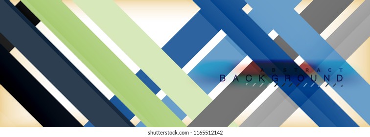 Line abstract background, vector modern template. Vector illustration