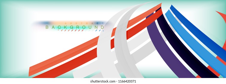 Fondo abstracto de línea, plantilla moderna vectorial. Ilustración del vector