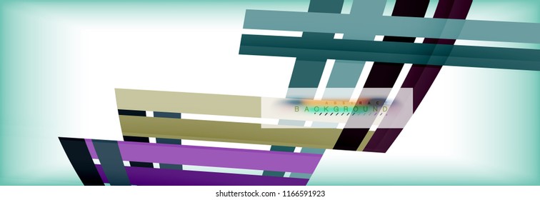 Line abstract background, vector modern template. Vector illustration